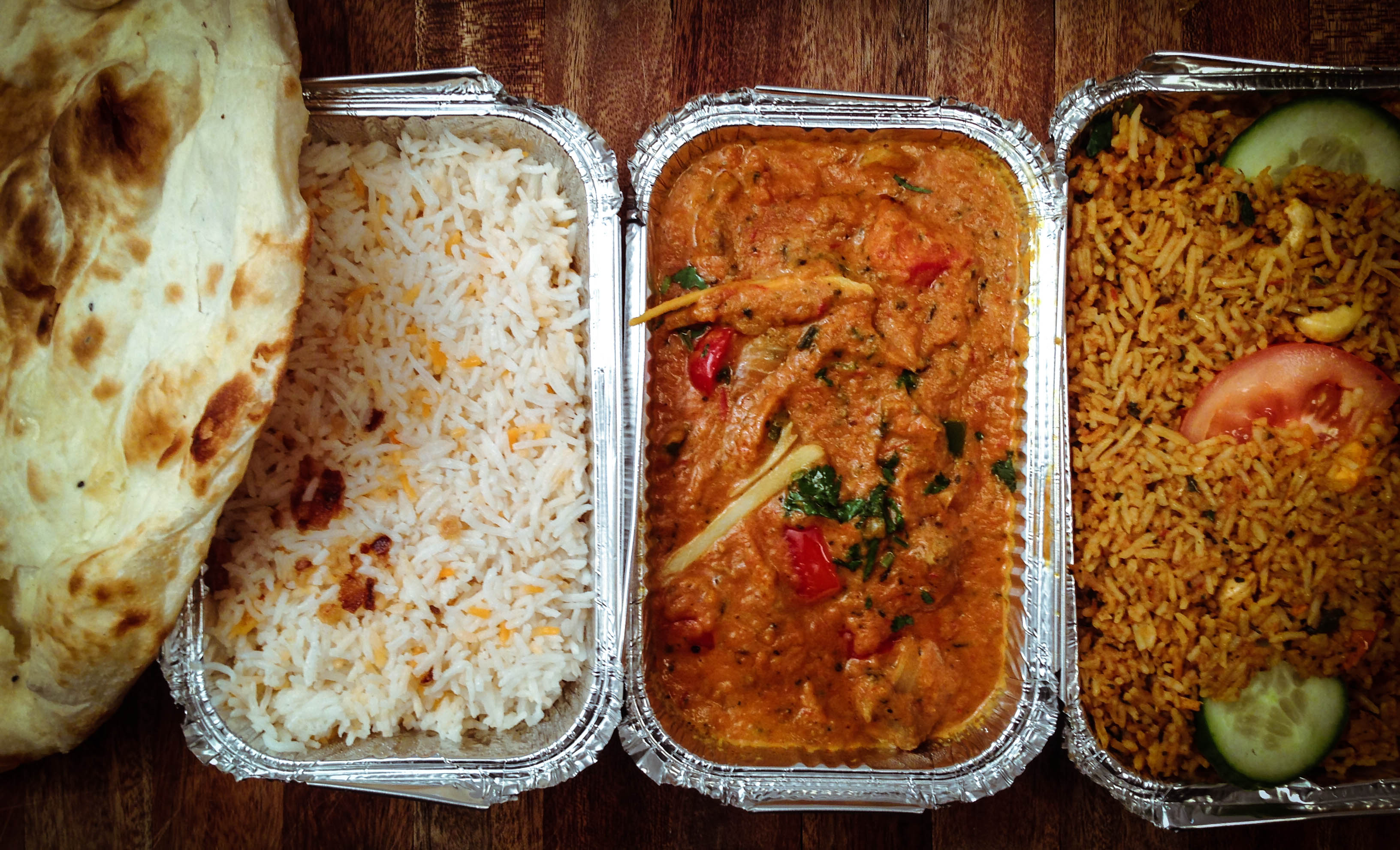 Indisk hämtmat från Indian Kitchen