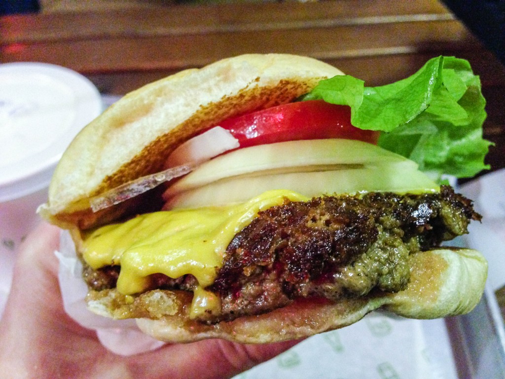 Cheeseburger från Shake Shack