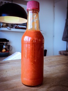 Hemgjord hot sauce