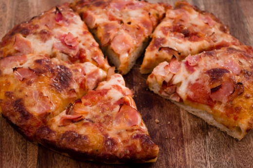 Hemgjord panpizza