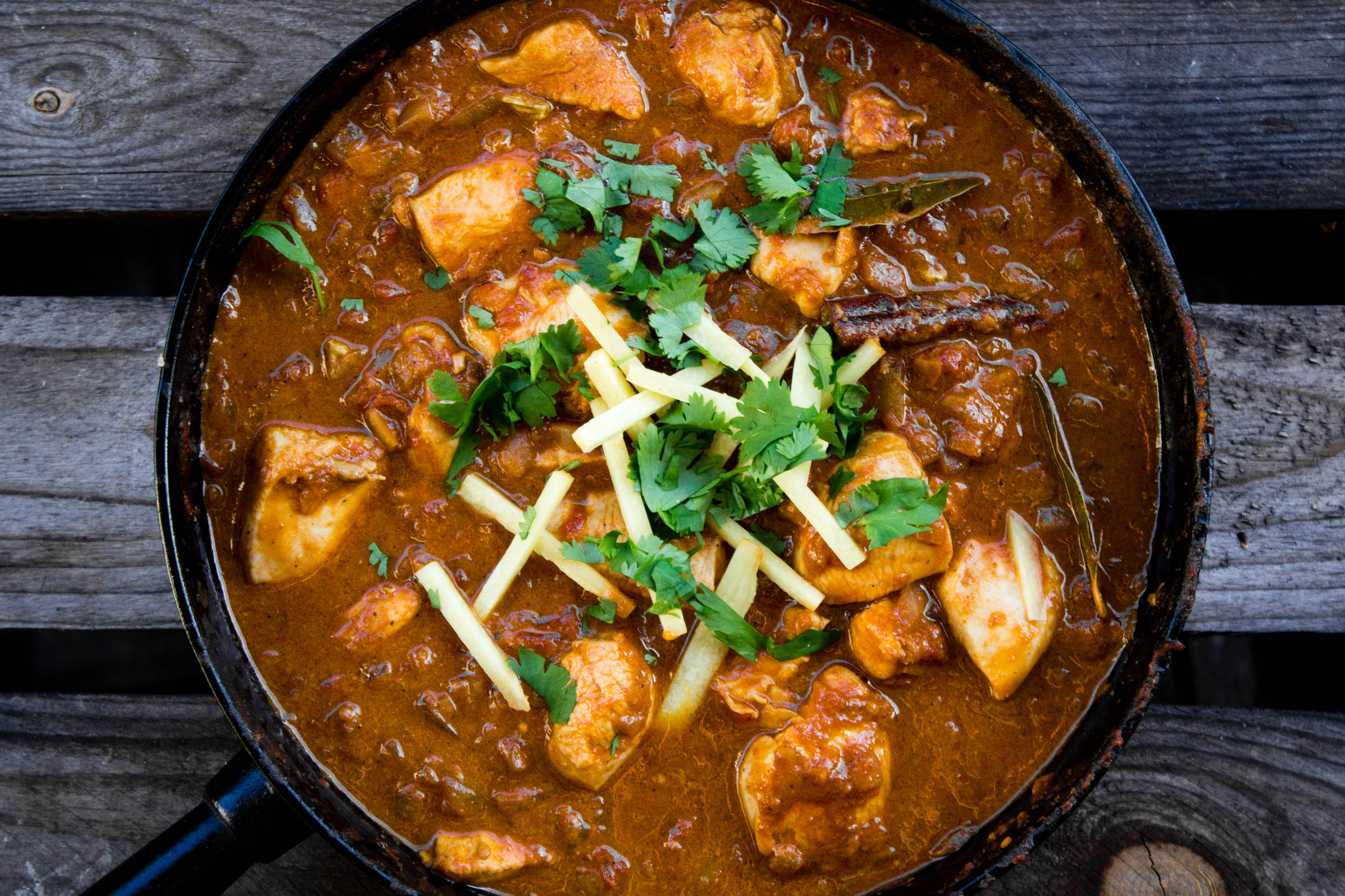 Kyckling tikka balti